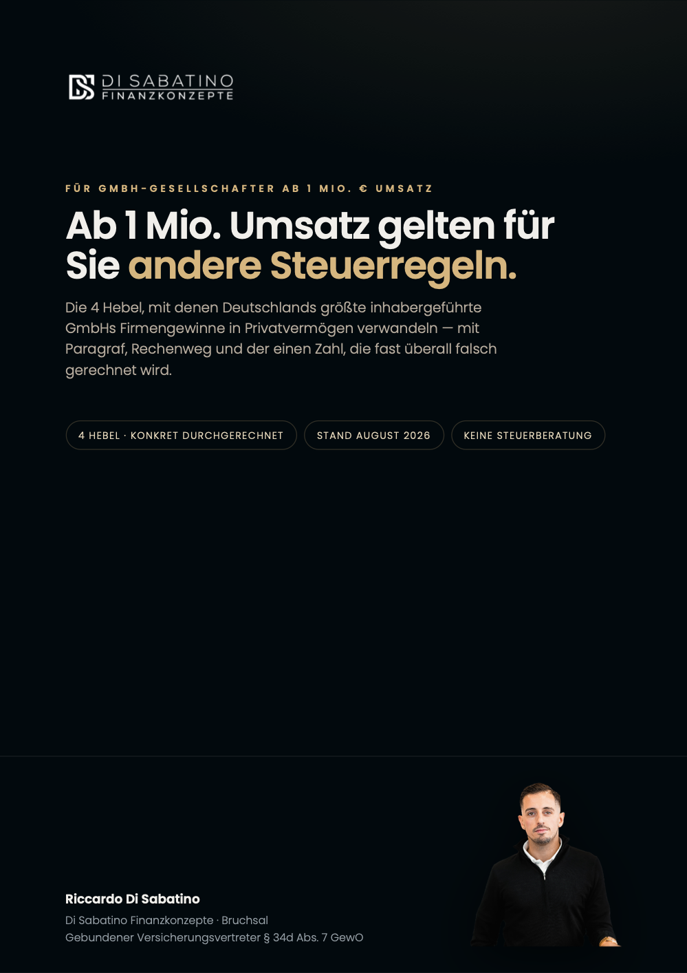Titelseite des Leitfadens